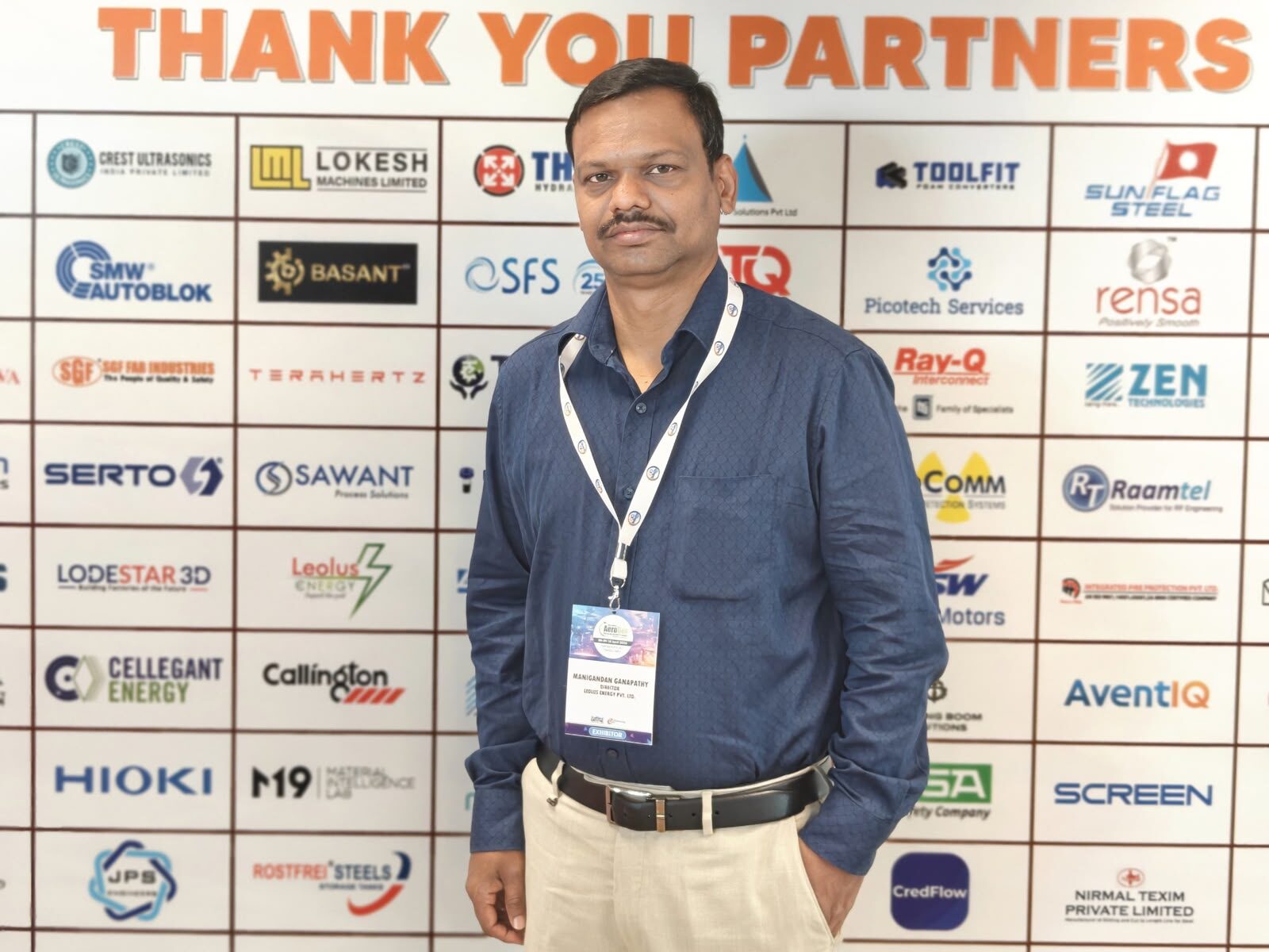 Leolus Energy on the DEFTECH Bharat 2026 partners wall